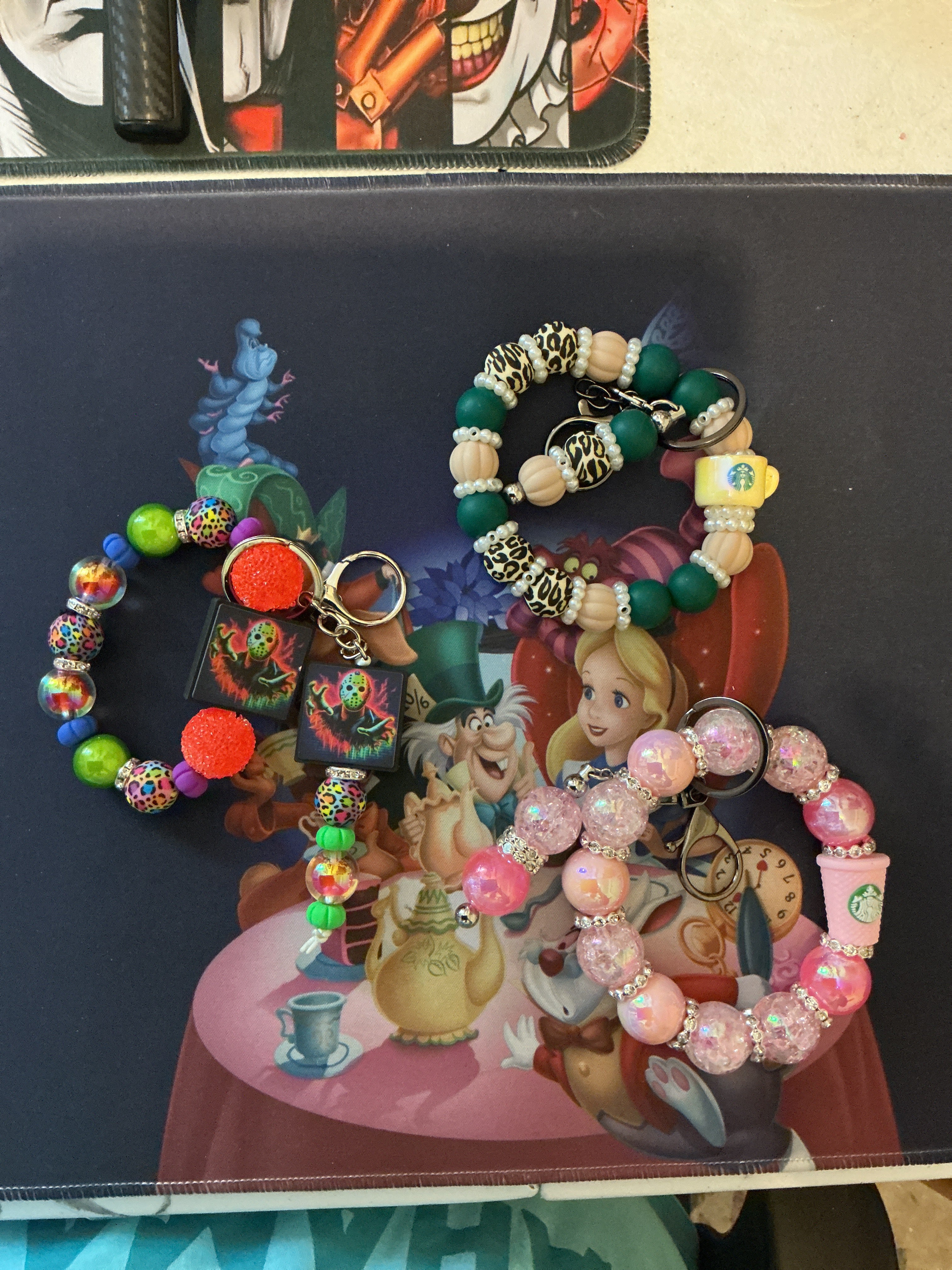 Wristlets/keychain